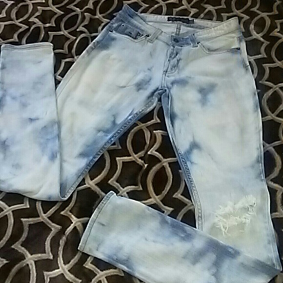 JET John Eshaya Denim - JET John Eshaya Acid Wash Jeans